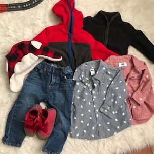 Baby boy cold weather bundle